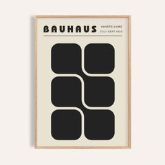 Bauhaus Art Black and White