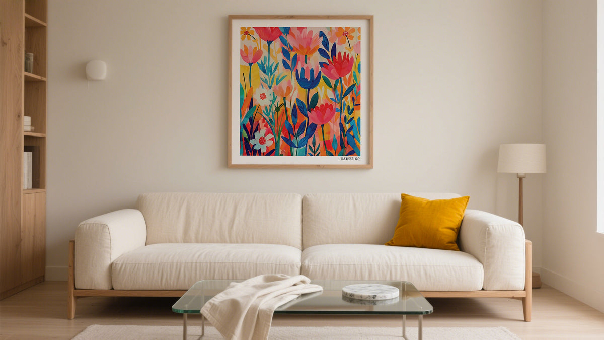 Arte da parete Living Spaces: una guida di stile per interior designer 2025