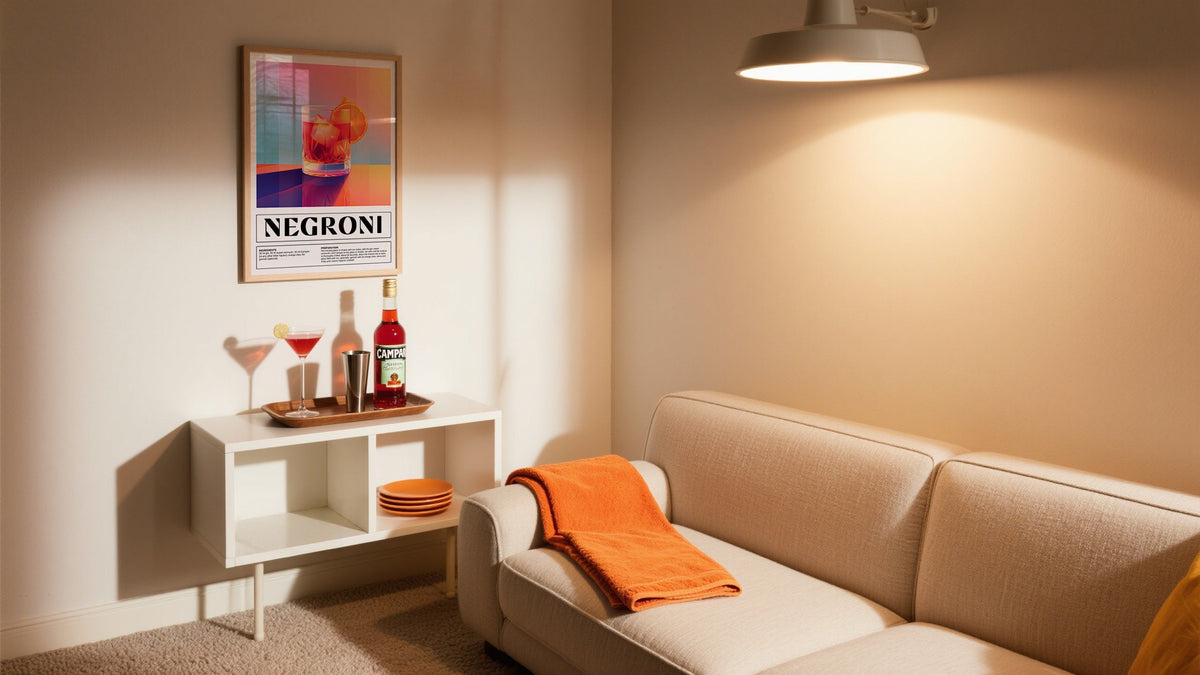Stampe d'Arte da Parete per Bar: Come Arredare un Bar di Casa con Personalità