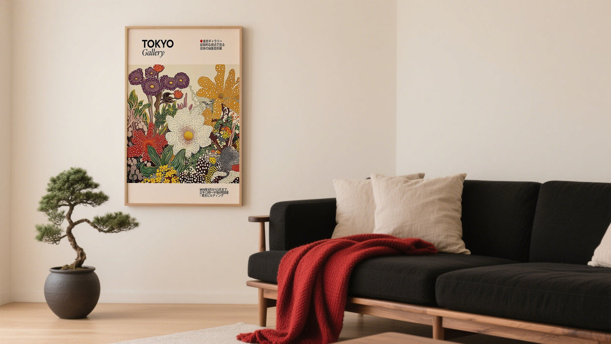 So hängen Sie japanische Wandkunst richtig auf