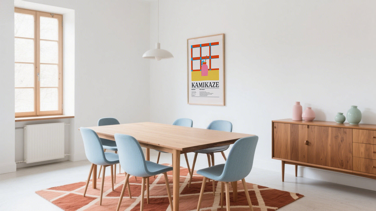 Arte Decorativa Astratta: Stile Semplice con un Grande Impatto