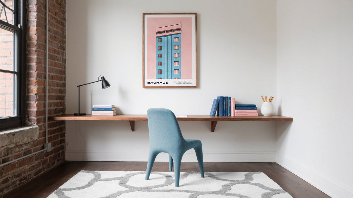 Arte minimalista para espacios de trabajo creativos