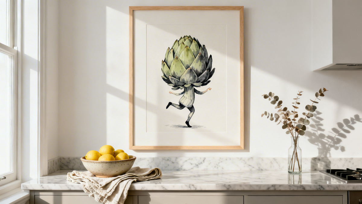 Funny Kitchen Art: Liven Up Your Cooking Space With Whimsical Wall Art