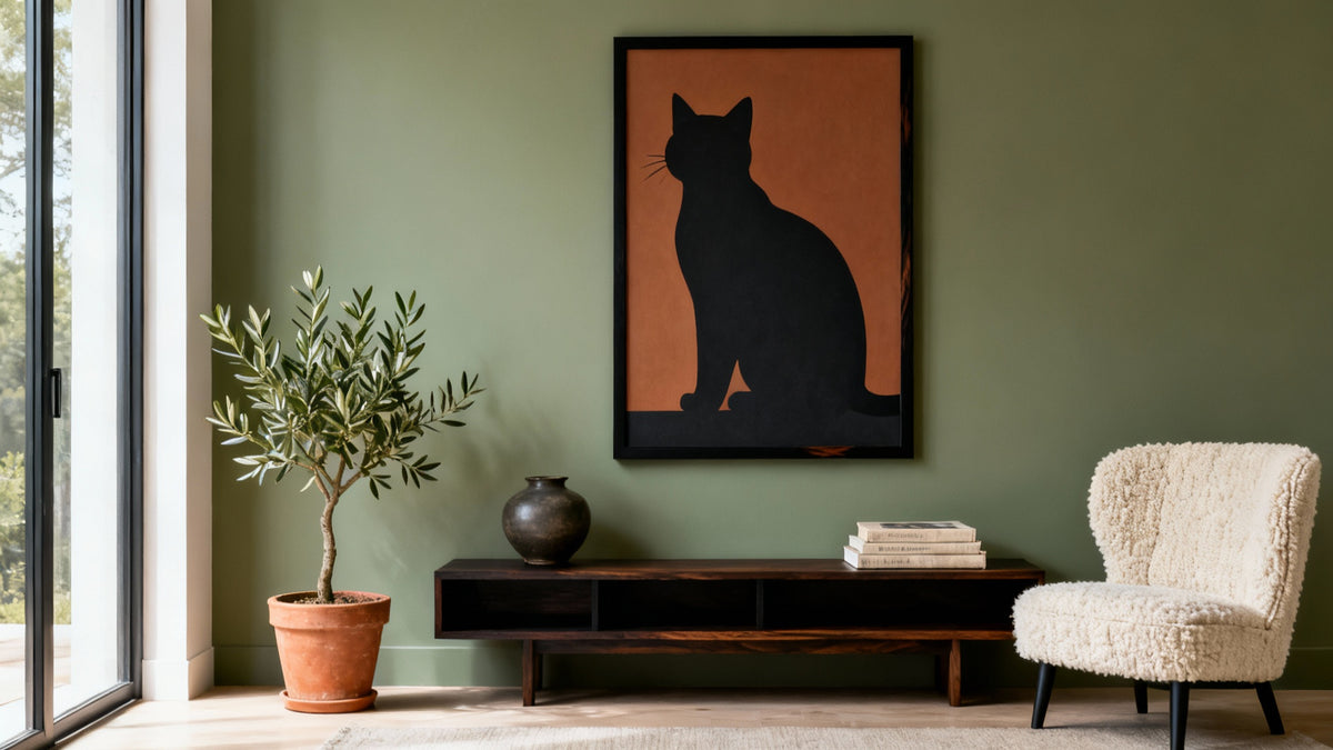 Cat and Dog Art: Contemporary Prints and Wall Art for Modern Homes