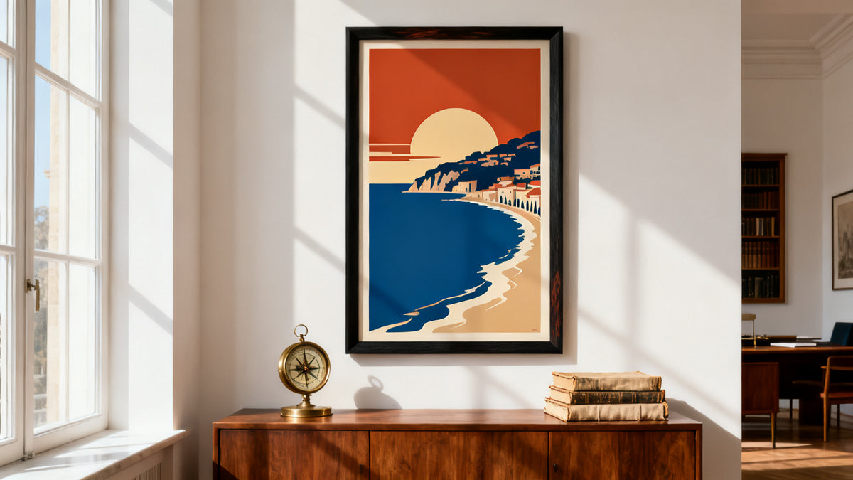 Retro Travel Poster: Timeless Art For The Modern Explorer
