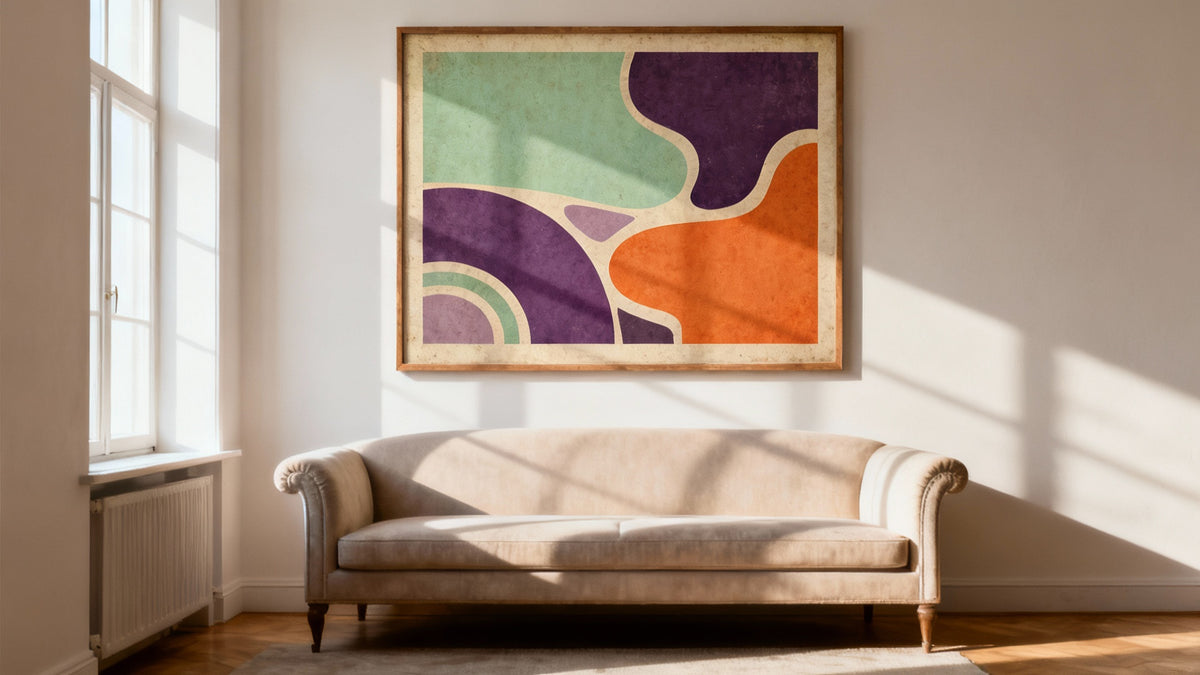 Decorazioni da Parete Retrò: Rivivere il Fascino Vintage per Spazi Moderni