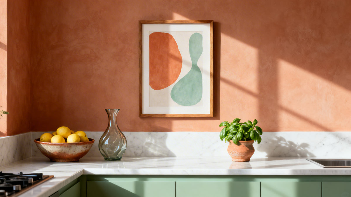 Opere d'Arte in Cucina: Eleva la Tua Cucina con Arte e Personalità