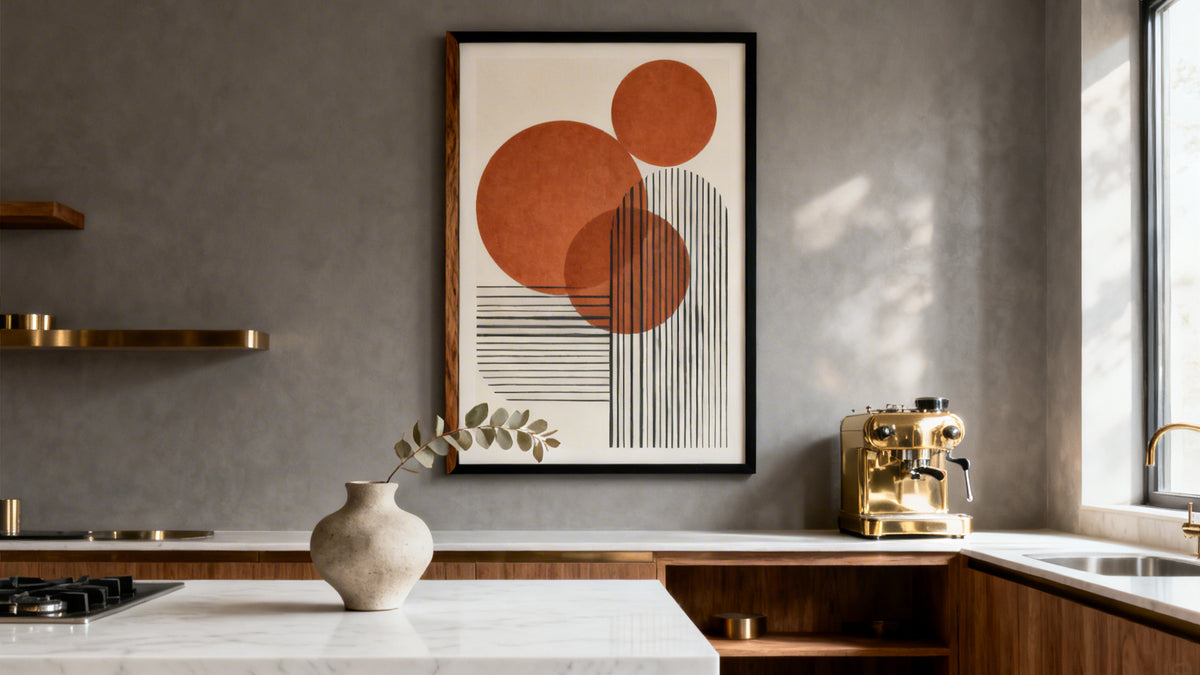 Modern Trendy Kitchen Wall Decor: Transform Your Culinary Space with Contemporary Style