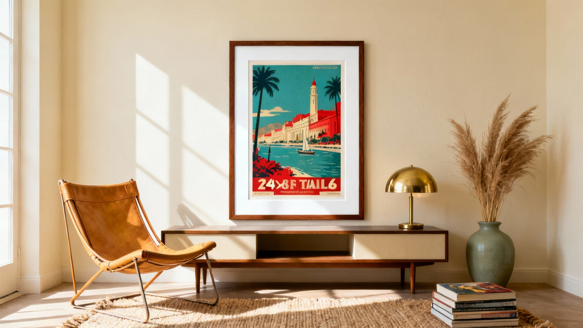 Póster de Arte Vintage: Estilo Atemporal Para Cada Habitación