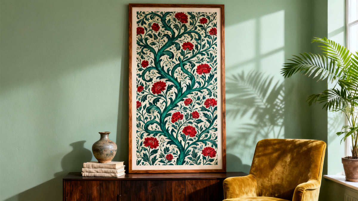 Arte da parete di William Morris: design senza tempo per pareti moderne