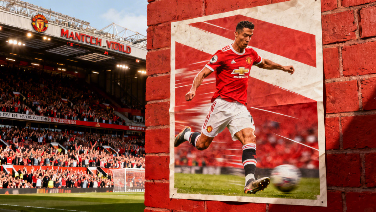 Pósters de Fútbol del Manchester United: Decorando con Devoción