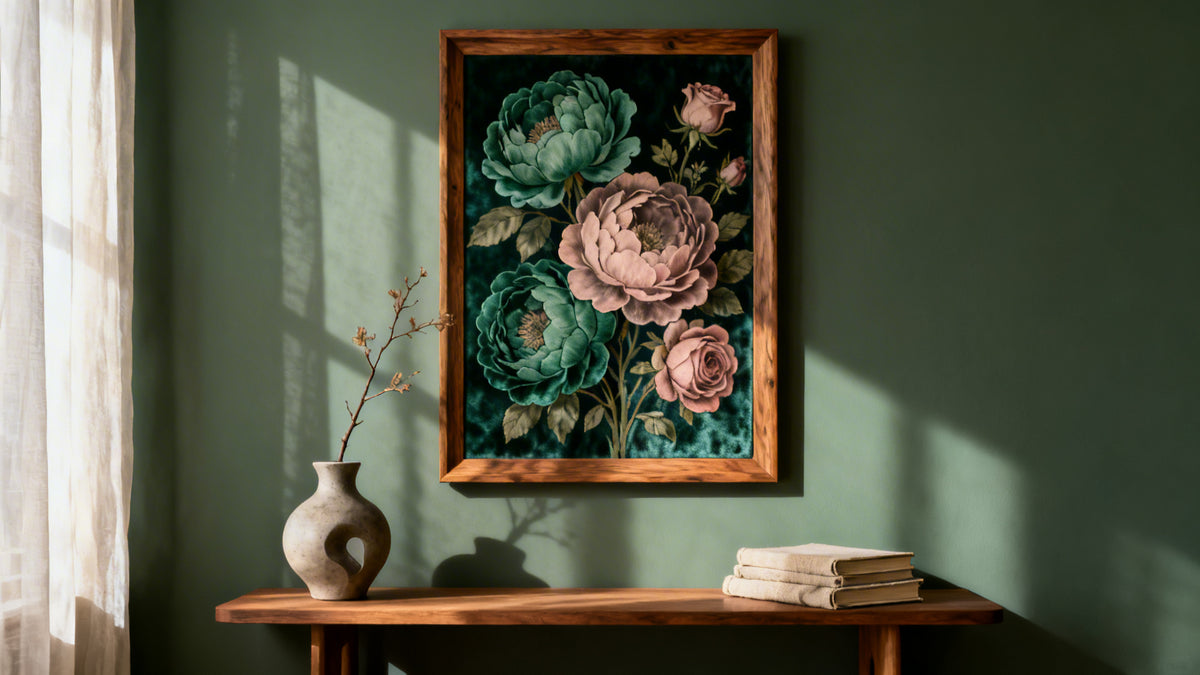 Blumenmuster: Zeitlose florale Schönheit für Ihre Wände und Ihr Zuhause