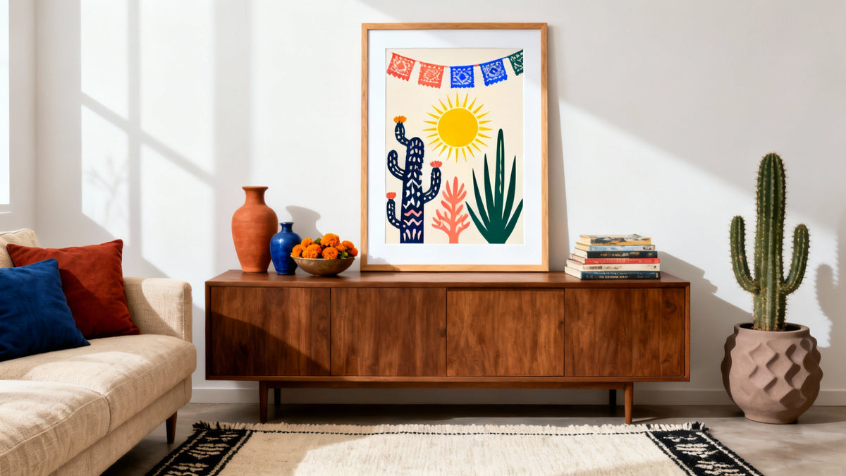 Affiche mexicaine : Apportez un esprit et une culture vibrants à votre pièce