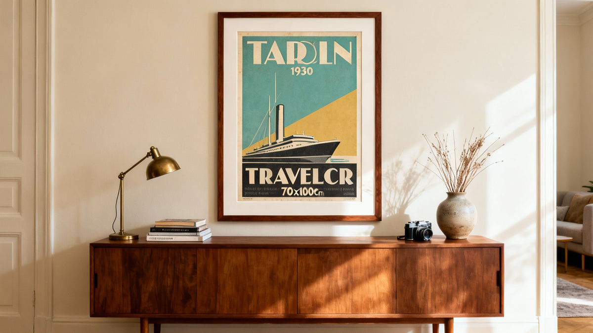 Vintage Poster Posters: Collecting and Decorating With Timeless Style