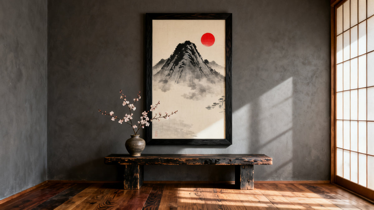 Arte delle montagne giapponesi: l'imponente eredità delle vette nell'arte giapponese