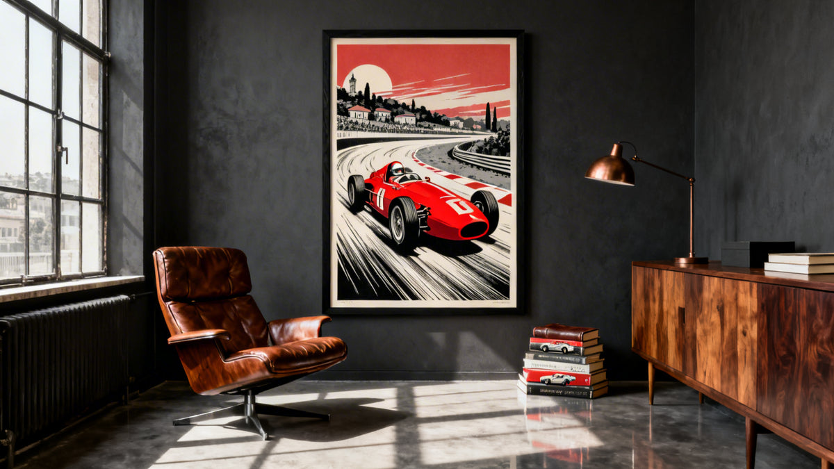Vintage F1 Posters: The World’s Most Iconic Motorsport Art