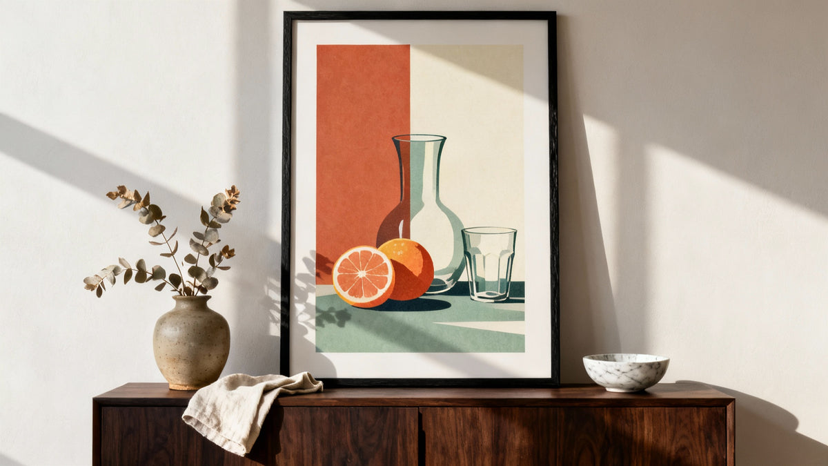 Food Prints: Contemporary Wall Art for Modern Kitchens and Dining Spaces