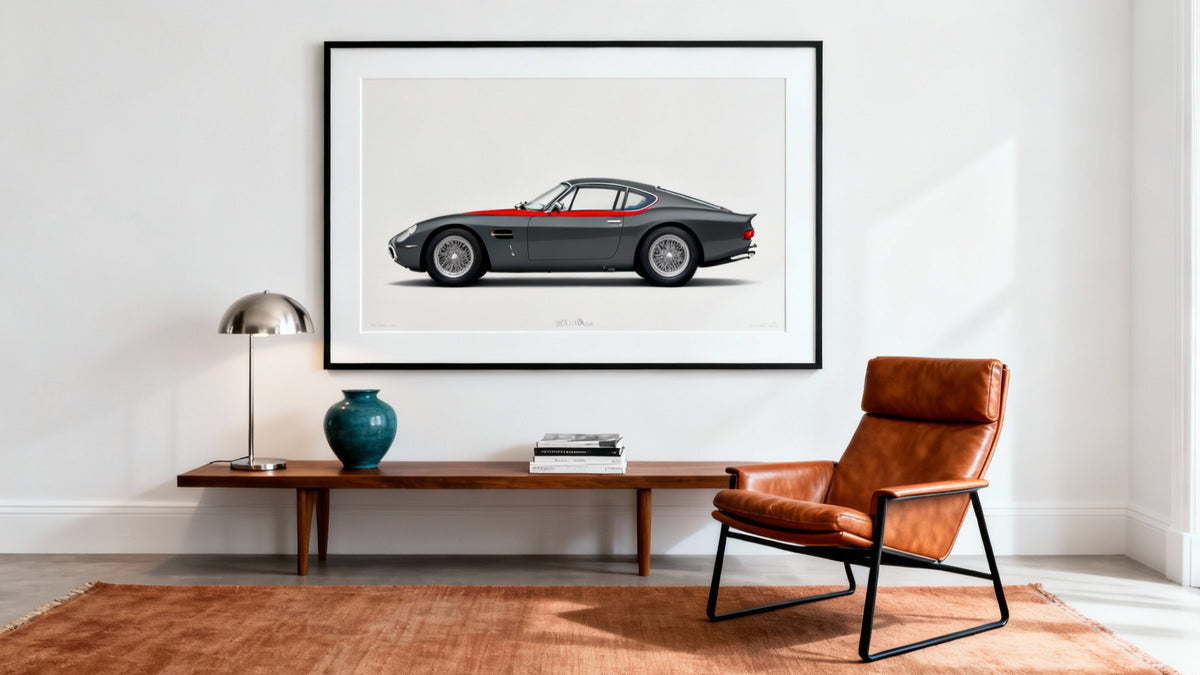 Arte mural de automóviles: transforma tu espacio con estilo automotriz