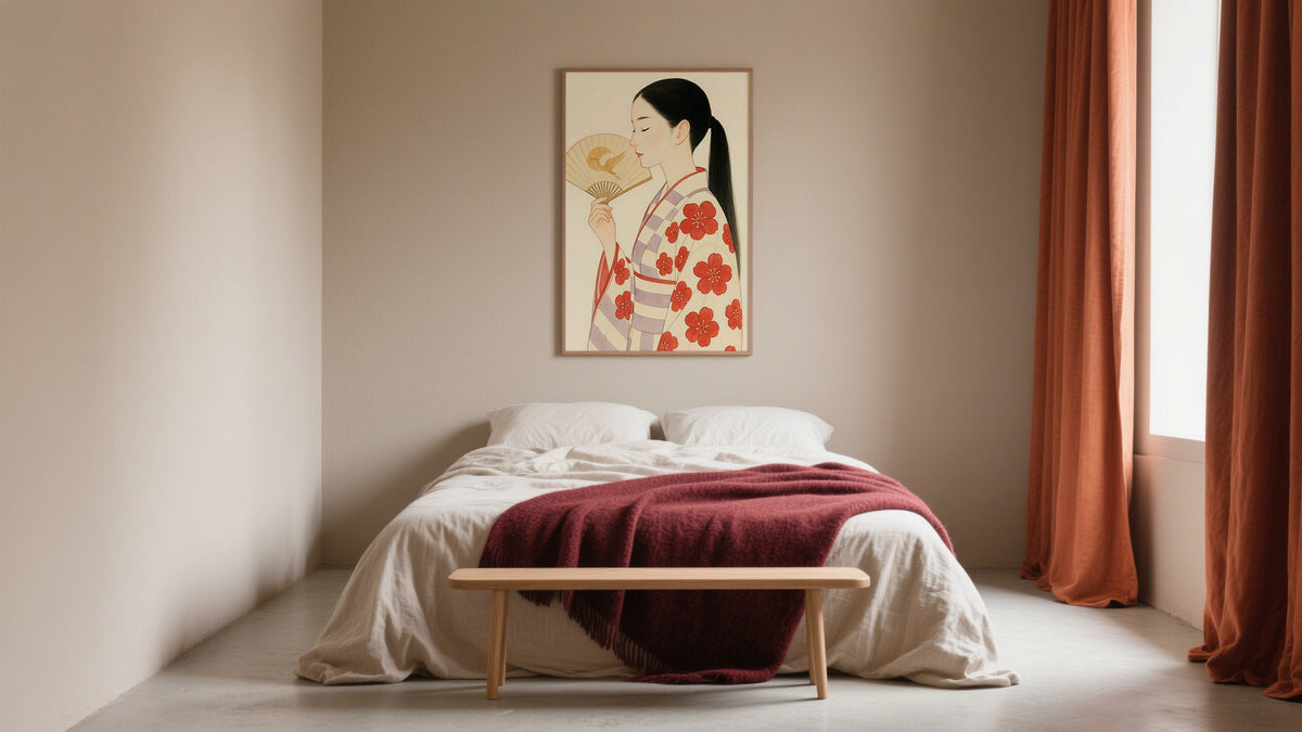 Impresión de dormitorio