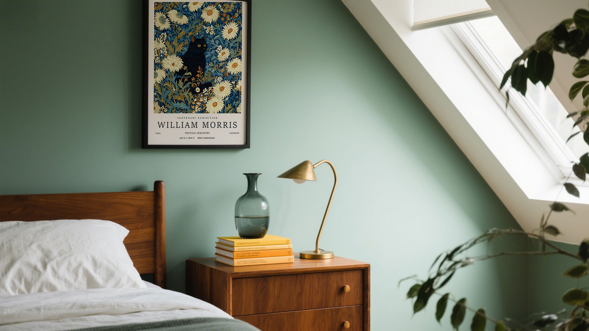 Dormitorio de William Morris
