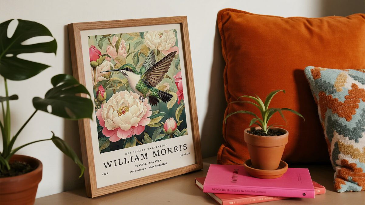 Arte da parete colibrì