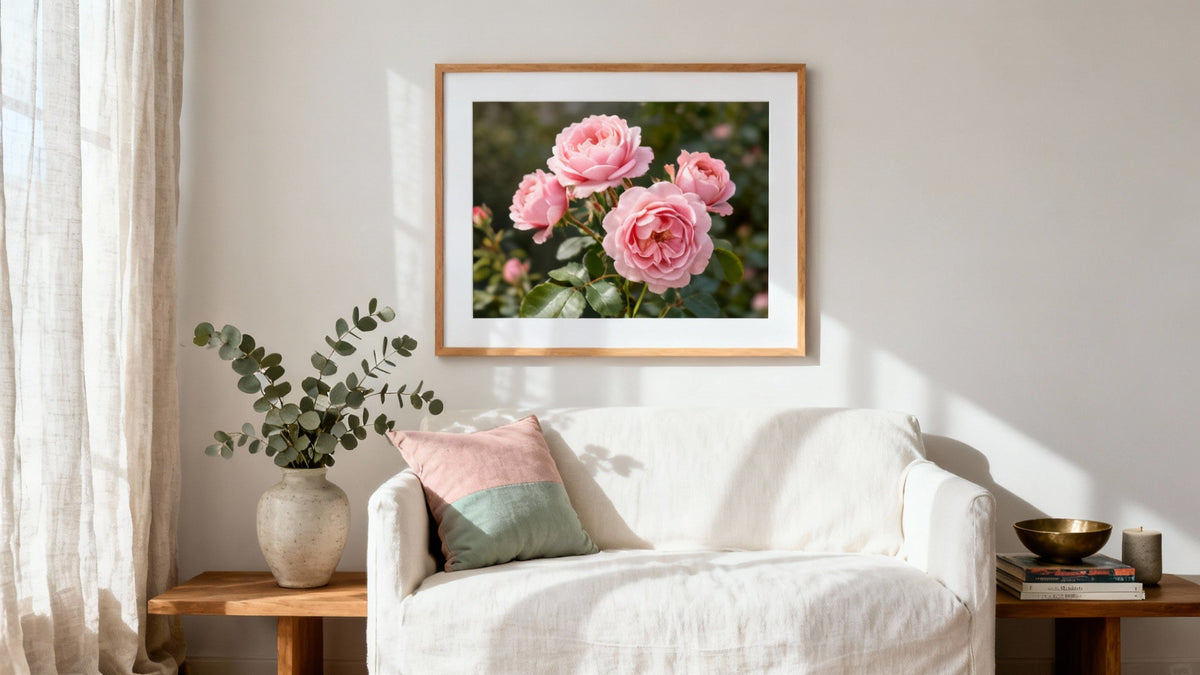 Arte mural floral