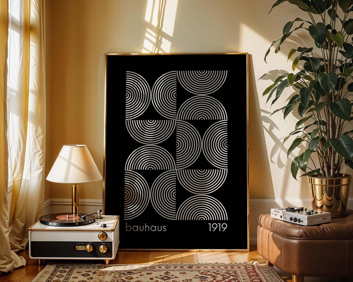Poster Geometrico: Un modo audace per rinfrescare le tue pareti