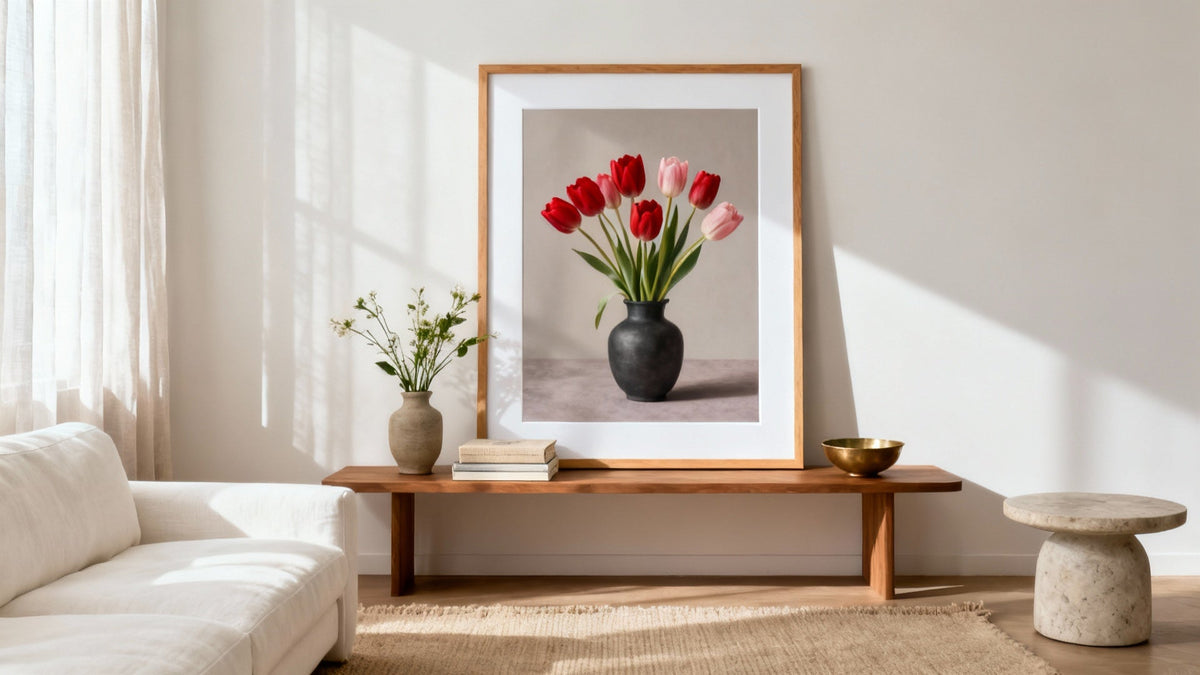 Tulpen-Wandkunst