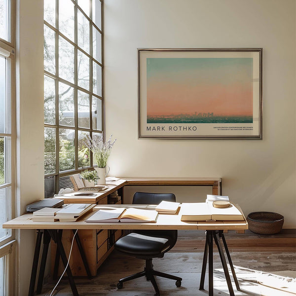 Arte da parete Skyline della città