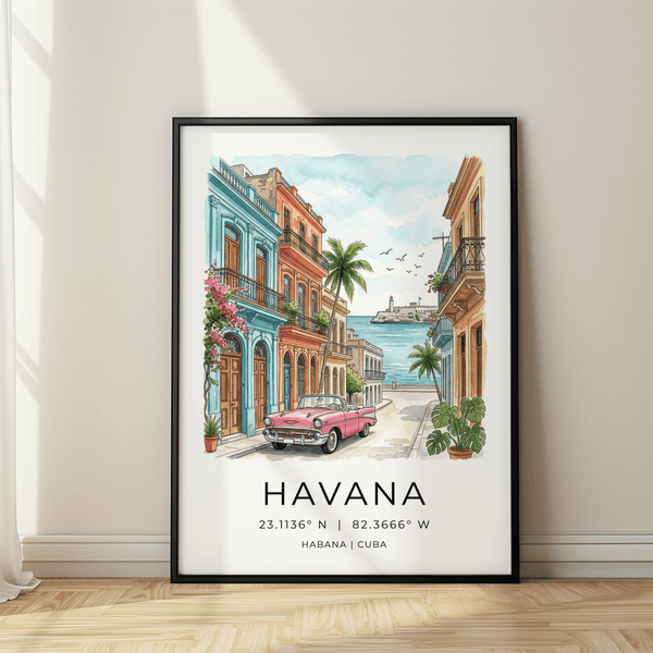 Arte de pared con palmera