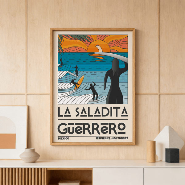 Retro Surf Posters