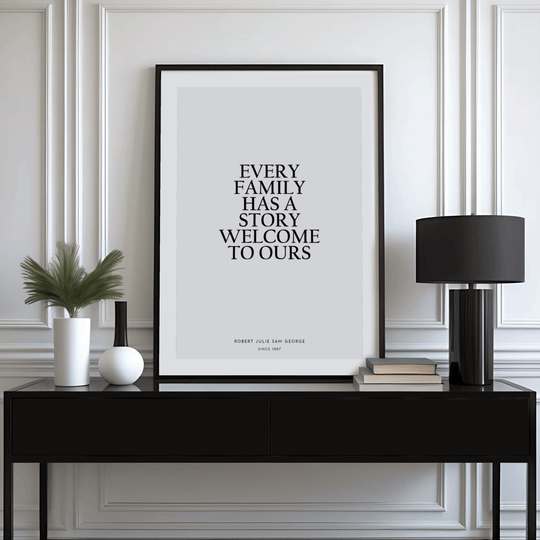 Family Story Poster