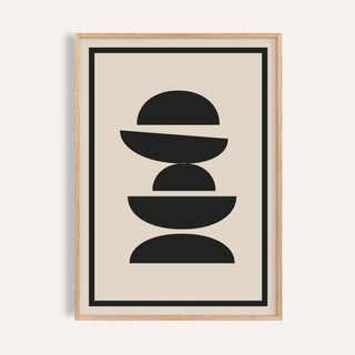 Black and Cream Wall Art