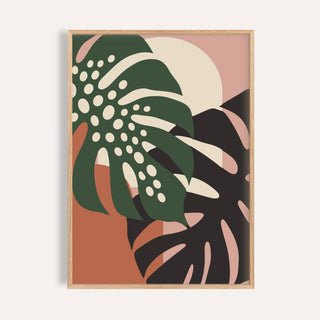Tropical Leaf Print