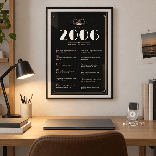 2006 Art déco noir