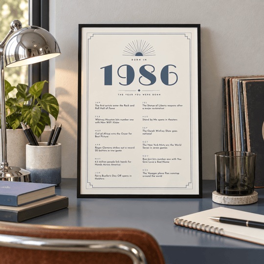Pizarra Deco de 1986