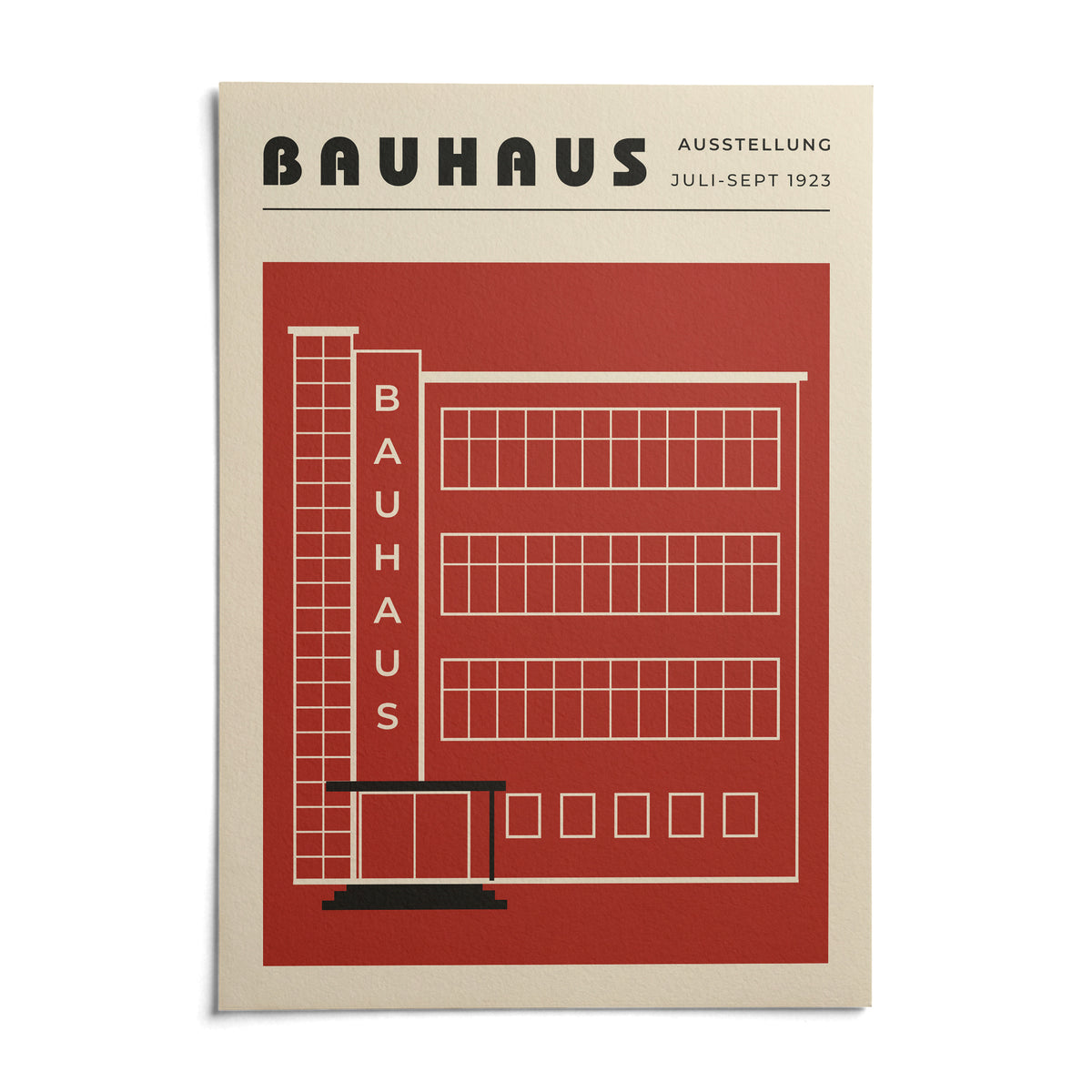 Building Print, shown as an unframed paper print on a plain white background