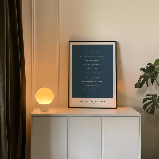 Song Favorites Print