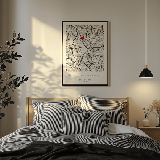Anniversary Map Print