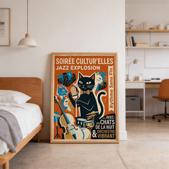 Chats de la nuit rythmique