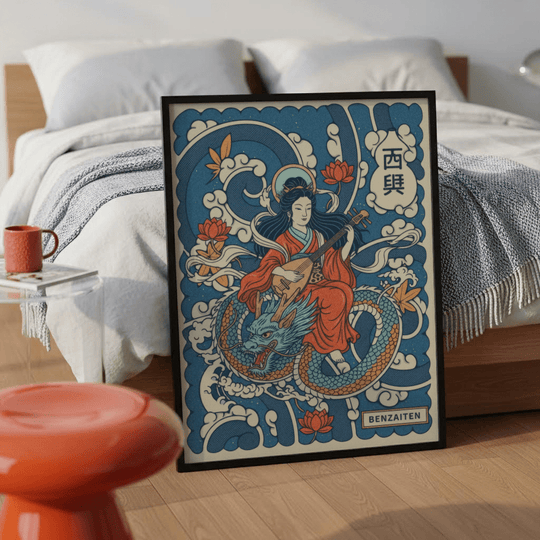 Göttin und Drache