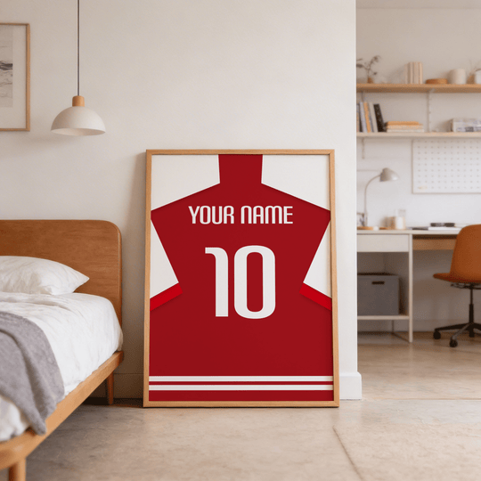 Póster de camiseta del Arsenal