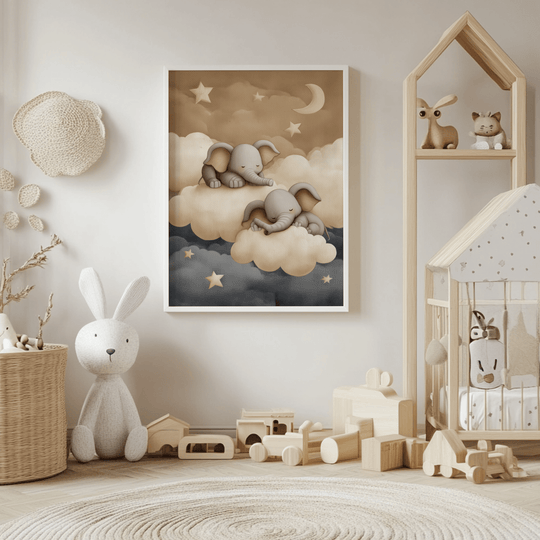 Sueños de nubes de elefantes