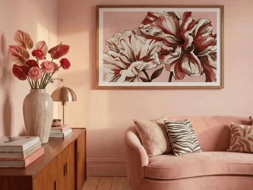 Pink Living Room Ideas