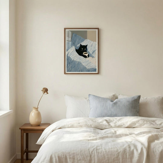 Cat Bed Art