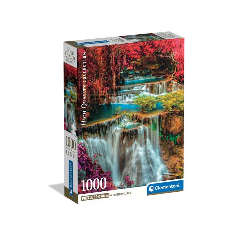 Chutes colorées en Thaïlande (1000 pcs) CASSE-TÊTE - 1000 morceaux