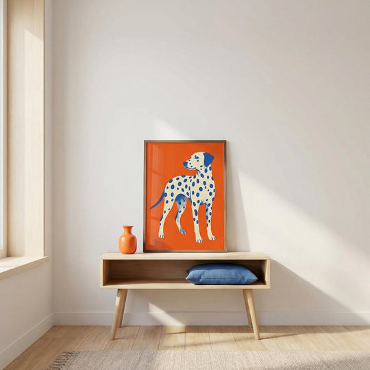 Dalmatian Dog Poster