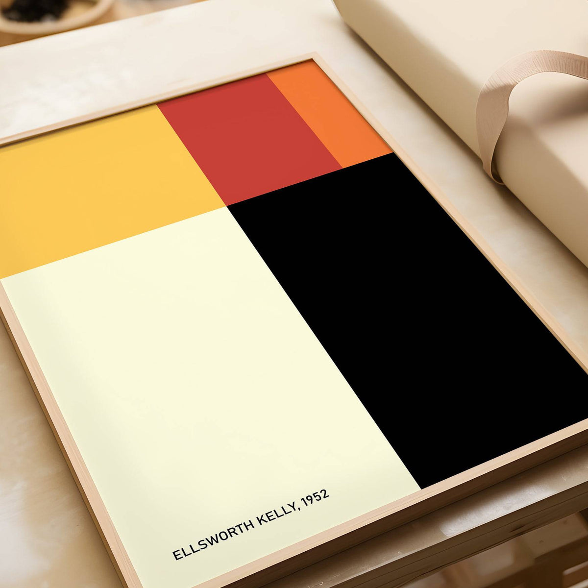 Modern Ellsworth Kelly poster for contemporary interiors