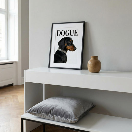 Dachshund Dog Poster