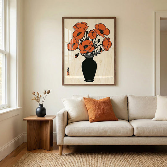 Ramo de amapolas